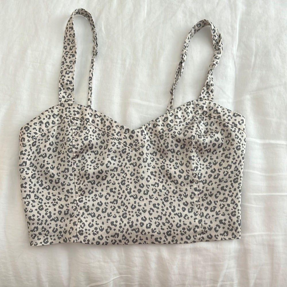 Abercrombie & Fitch, Cheetah Tub Top